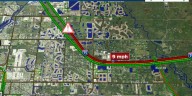 I-75 Crash with vehicle on it’s side causes huge backup
