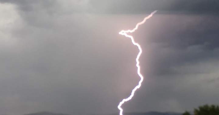 Number of B.C. wildfires ticks up again after flurry of lightning