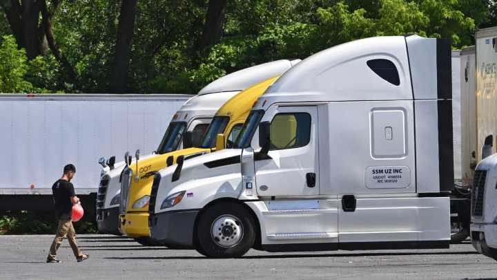 Truck drivers are questioning the Trump administration's English mandate