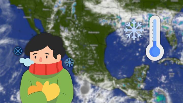 ¡Ya viene! Primer frente frío llegaría a México el fin de semana y esta sería su trayectoria