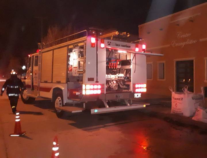 Llamado de Bomberos de este sábado por la tarde