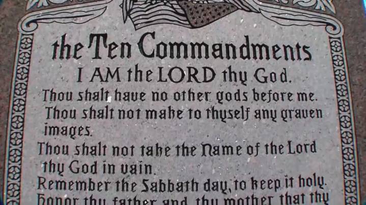 Conway Schools must remove Ten Commandments displays following lawsuit