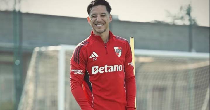 Driussi tiene el alta médica y puede viajar con River para visitar a Libertad de Paraguay