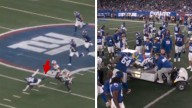 NYG's Rookie TJ Moore Suffers Gruesome Leg Injury In Preseason Game