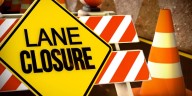HWY 28 East lane closure in front of Walmart Market on Aug. 20
