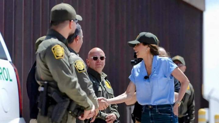 Recorre secretaria de Seguridad Nacional de EEUU zona de Santa Teresa