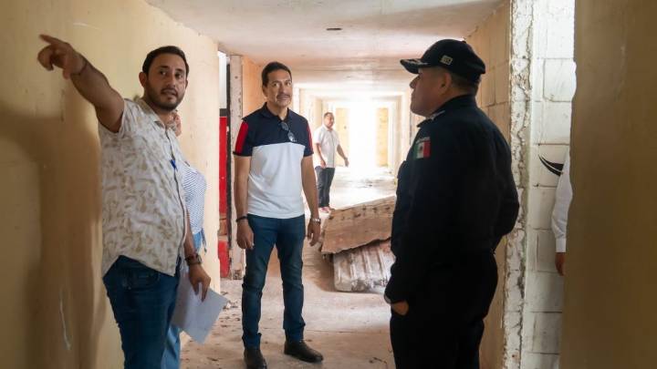 Autoridades supervisan las instalaciones del penal de Chetumal