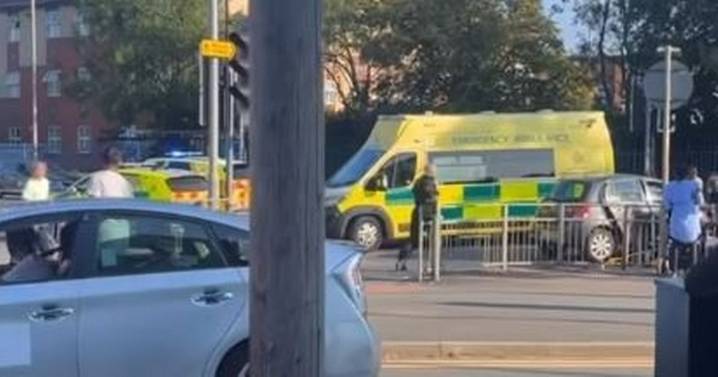 Biker fleeing from police left seriously injured after smash