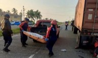 Motorizado murió tras chocar contra el remolque de una gandola