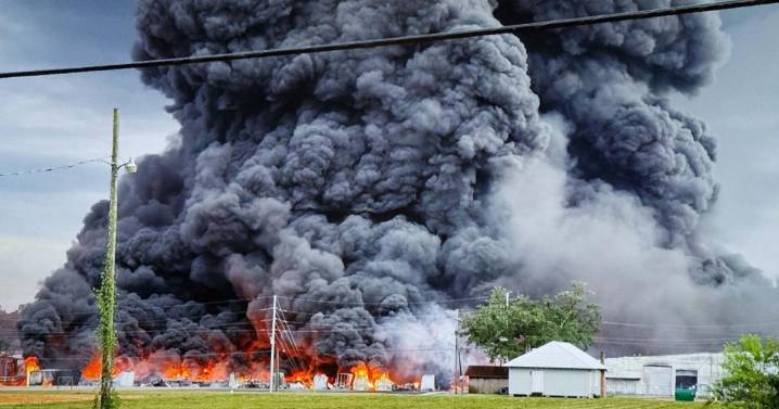Black soot from Louisiana plant fire called no 'imminent threat,' but frustration grows