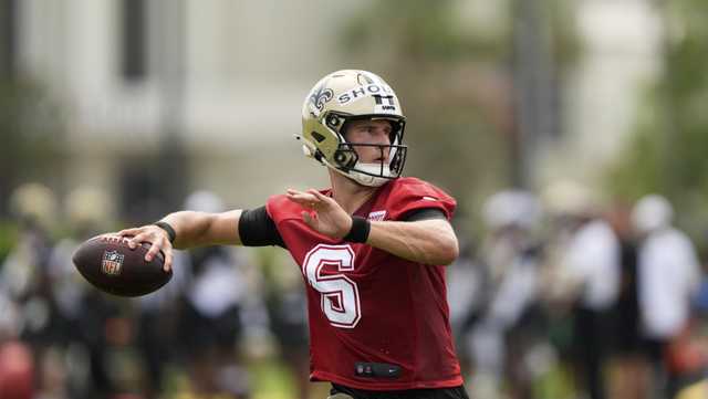 New Orleans Saints to start rookie Tyler Shough at QB Sunday against Jaguars