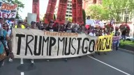 Demonstrators protest Trump-backed redistricting plans at over 200 events across the country 