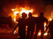 How a police killing of a driver has escalated protests in Indonesia