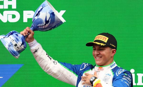 La emoción de Hadjar tras su primer podio en la F1: "Surrealista"