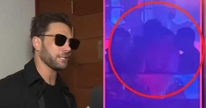 ¡Ampay! Nicola Porcella es captado besando a conocida exguerrera durante su visita a Lima