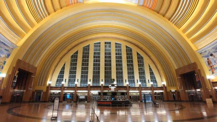 Cincinnati's Union Terminal enjoys attention generated by 'Superman'