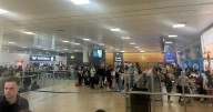 Glasgow Airport in chaos as travellers face huge security queues following 'IT issue'