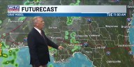 Scattered downpours possible on Tuesday with near