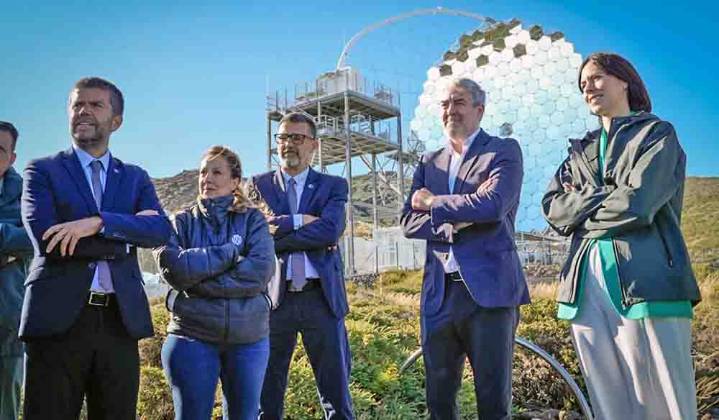 Fernando Clavijo garantiza el respaldo del Gobierno de Canarias al Telescopio de Treinta Metros