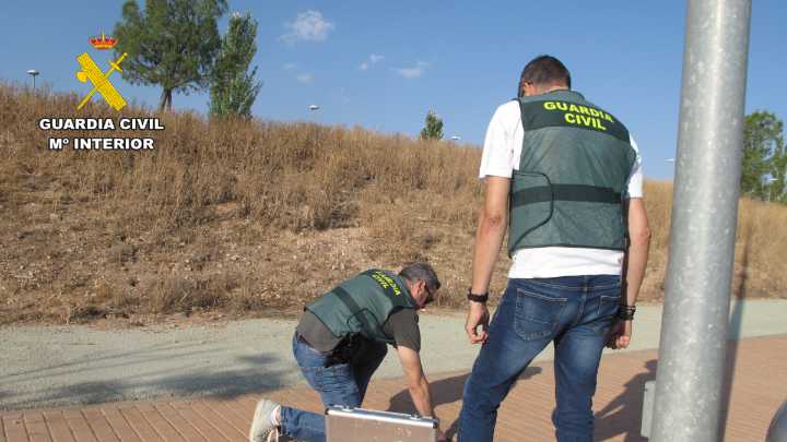 Tres detenidos por robar 1.380 kilos de cable de cobre de alumbrado en una urbanización de Albacete