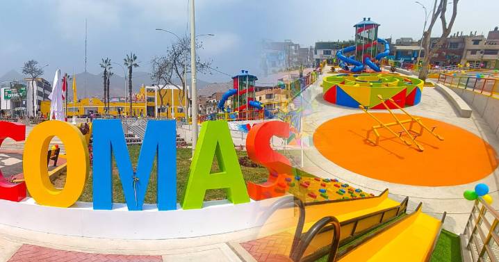 Vecinos de Comas celebran importante noticia | Municipio renovó espacio público a favor de los ciudadanos