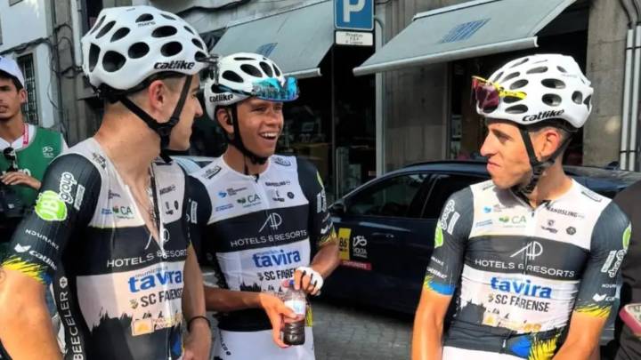 Colombiano pelea el título en la Vuelta a Portugal
