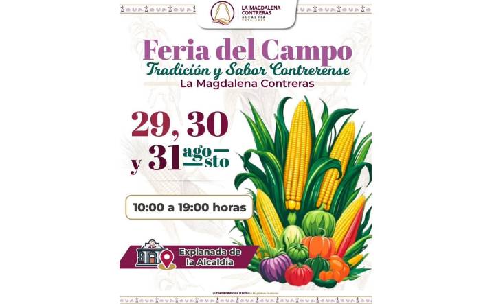 ¿Sin plan para este fin? Lánzate a la Feria del Campo en Magdalena Contreras; te decimos todo lo que debes saber