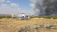 Medios aéreos, maquinaria pesada y efectivos de Castilla-La Mancha combaten el fuego en España