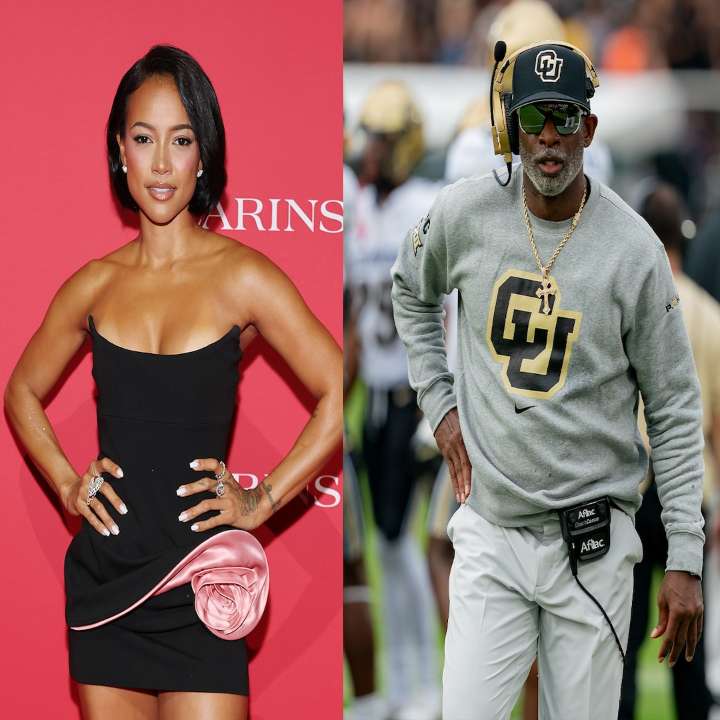 Karrueche Tran on Deion Sanders Romance Rumors 