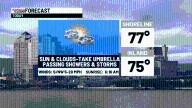 Some showers & storms today to a nice holiday weekend