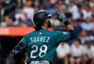 Eugenio Suárez pegó HR 41 y llegó a 101 impulsadas