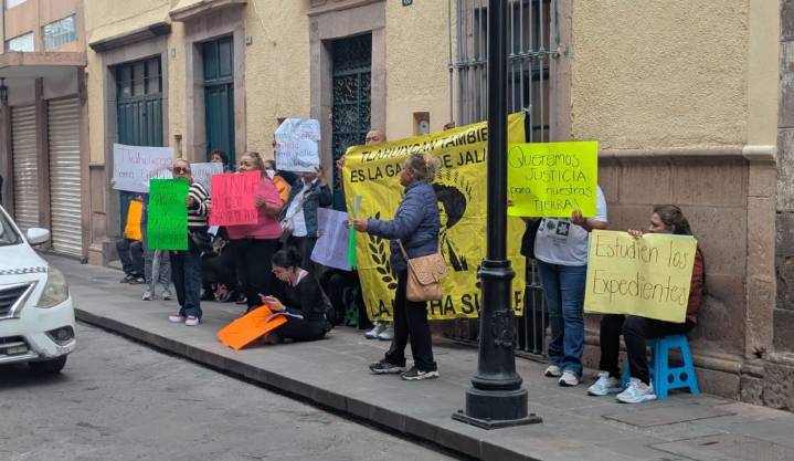 Ejidatarios de la Garita de Jalisco denuncian despojo de sus tierras