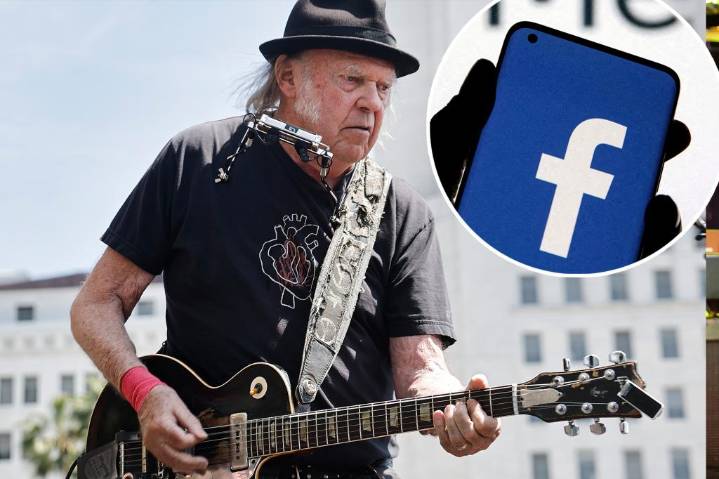 Neil Young ditches Facebook over policies for AI chatbots and children