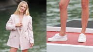 Amanda Seyfried Wears White Sneakers at the Venice Film Festival 2025