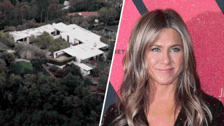 Driver crashes into gate at Jennifer Aniston's Bel Air home