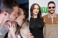 Pete Davidson Kisses Pregnant Girlfriend Elsie Hewitt in Swimsuit Selfie