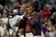 Coco Gauff wipes away tears at the US Open while winning again despite problems serving