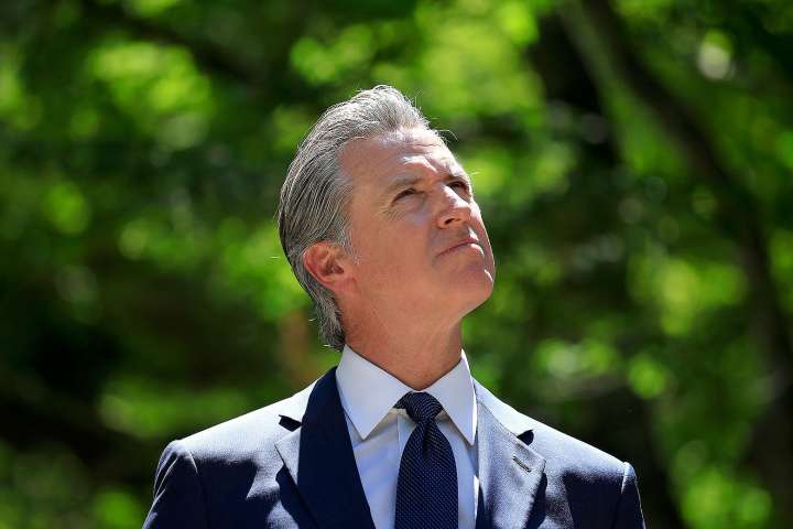 Gavin Newsom’s Trump routine is actually working.