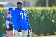 Rams LT Alaric Jackson back at practice after blood clots