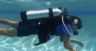 Annual 'Try Scuba in a Pool' event raises money to help local veterans through diving