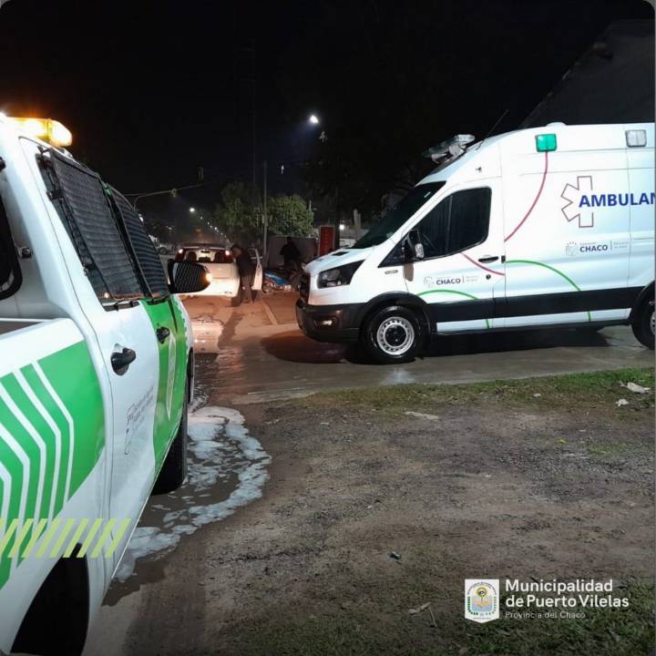PUERTO VILELAS: Asistencia Inmediata De La GUM Ante Una Mujer Descompensada.