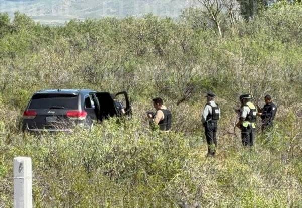 Galería.- Hallan una camioneta rafagueada abandonada en Libramiento Oriente
