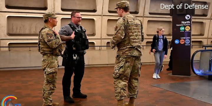 Interior Sec. Burgum talks safety, security for Washington, DC