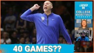 REVOLUTION: Kentucky Head Coach Mark Pope's 40-Game Regular Season PROPOSAL Is What College Hoops Needs