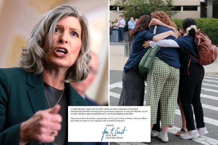 Exclusive | Sen. Joni Ernst wants audit of feds cashing in on 'fraudulent unemployment benefits' after five took more than $400K