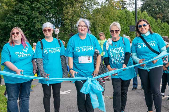 Ovarian cancer walk participants will remember friend