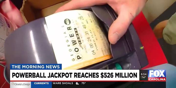 Powerball jackpot reaches $526 million