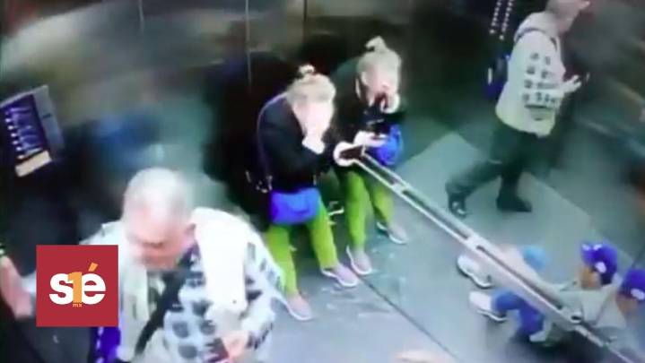 Accidente en Plaza Mitikah: elevador se desploma y deja dos heridos
