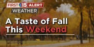 Fall-Like Temperatures Have Arrived