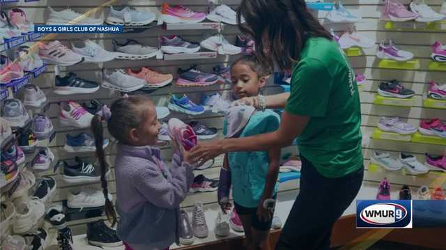 Annual Kicks for Kids event provides new shoes to more than 150 Nashua children